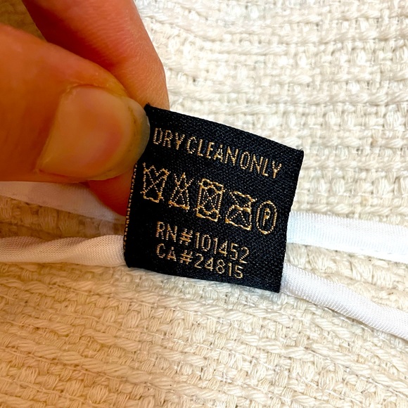 Adelaide AS by DF White Tweed Moto Jacket - XS - Picture 10 of 12